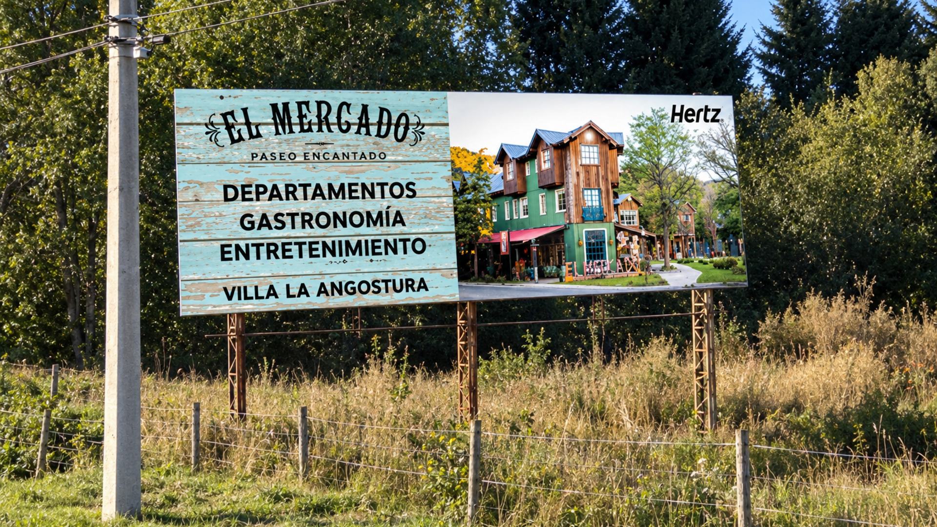 Cartel de El Mercado, Villa La Angostura